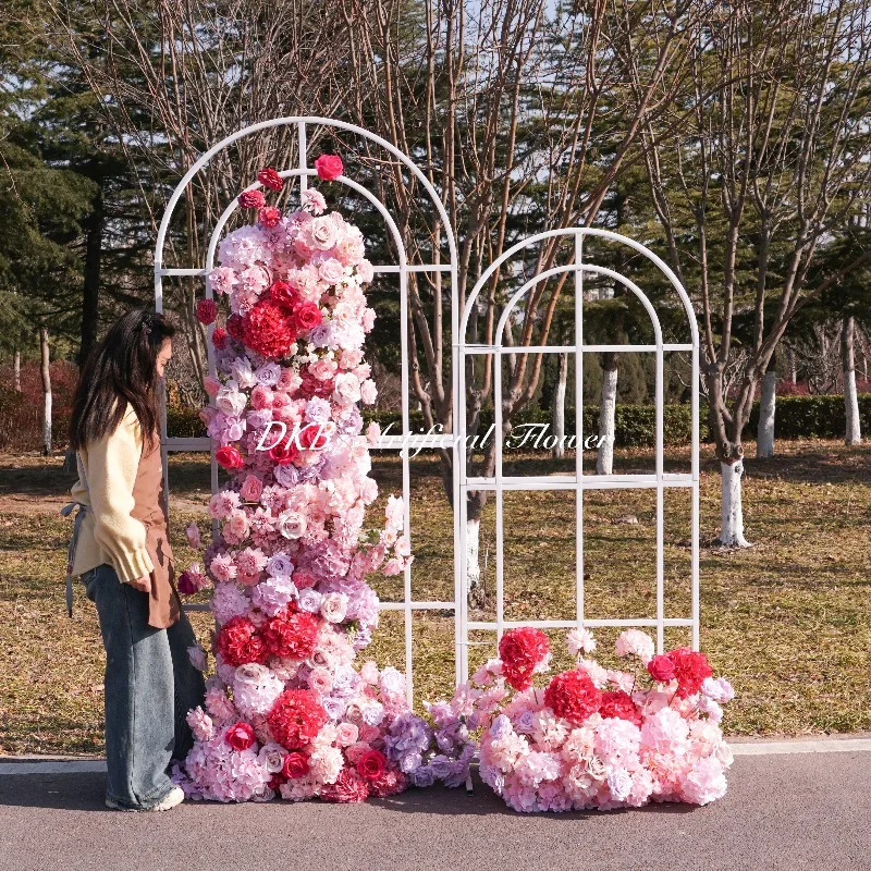 

Wholesale custom wedding decoration flower stage flower background