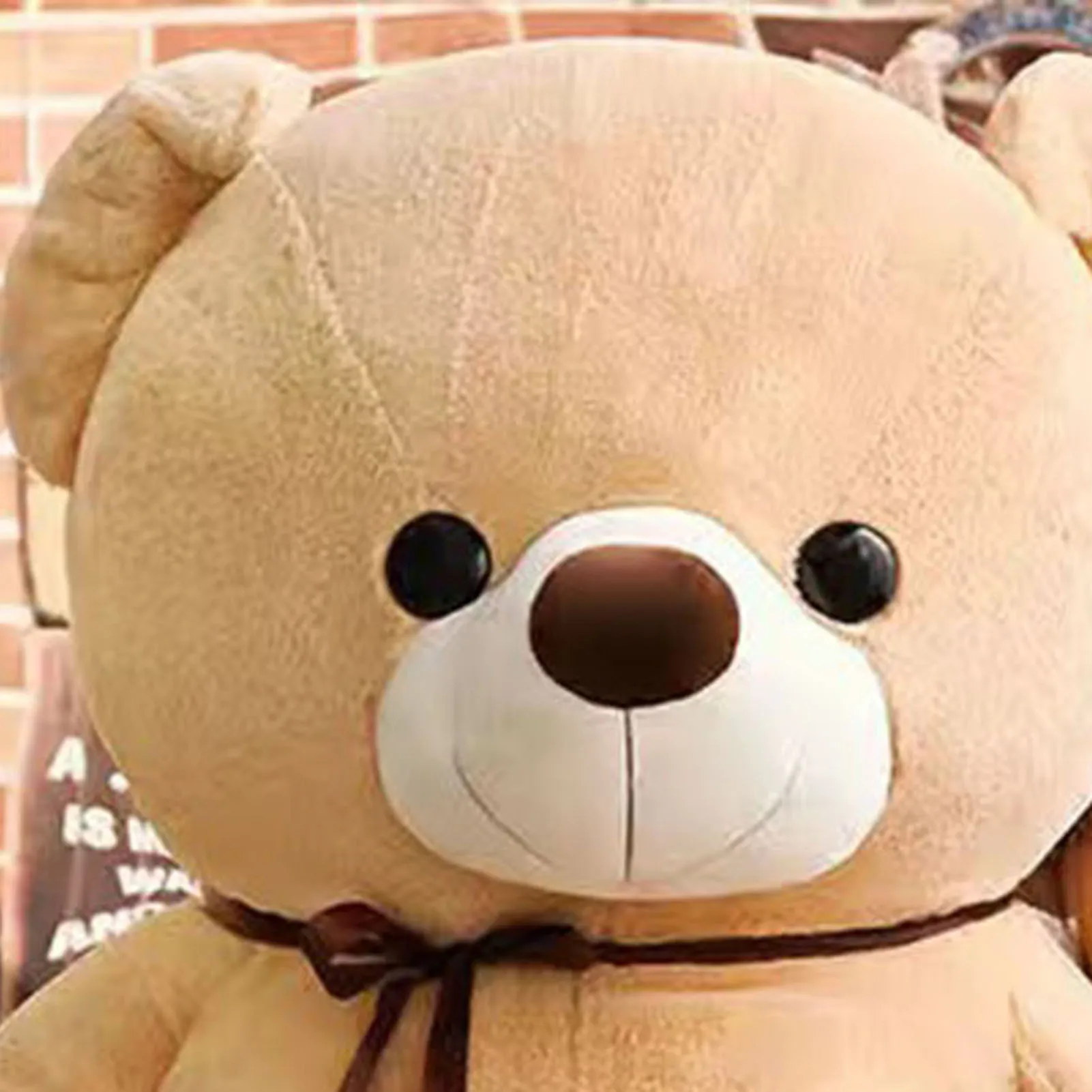 Grandi giocattoli morbidi dell'orso di peluche Colori vivaci super morbidi Giocattolo da accompagnamento abbracciabile per la decorazione della camera da letto delle ragazze