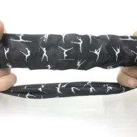 5Pcs/20pcs Gymnastics Dance Print Scrunchies Hair Tie High Elasticity Elastic Hair Band Ponytail Holder Women Hair Accessories - Image 4