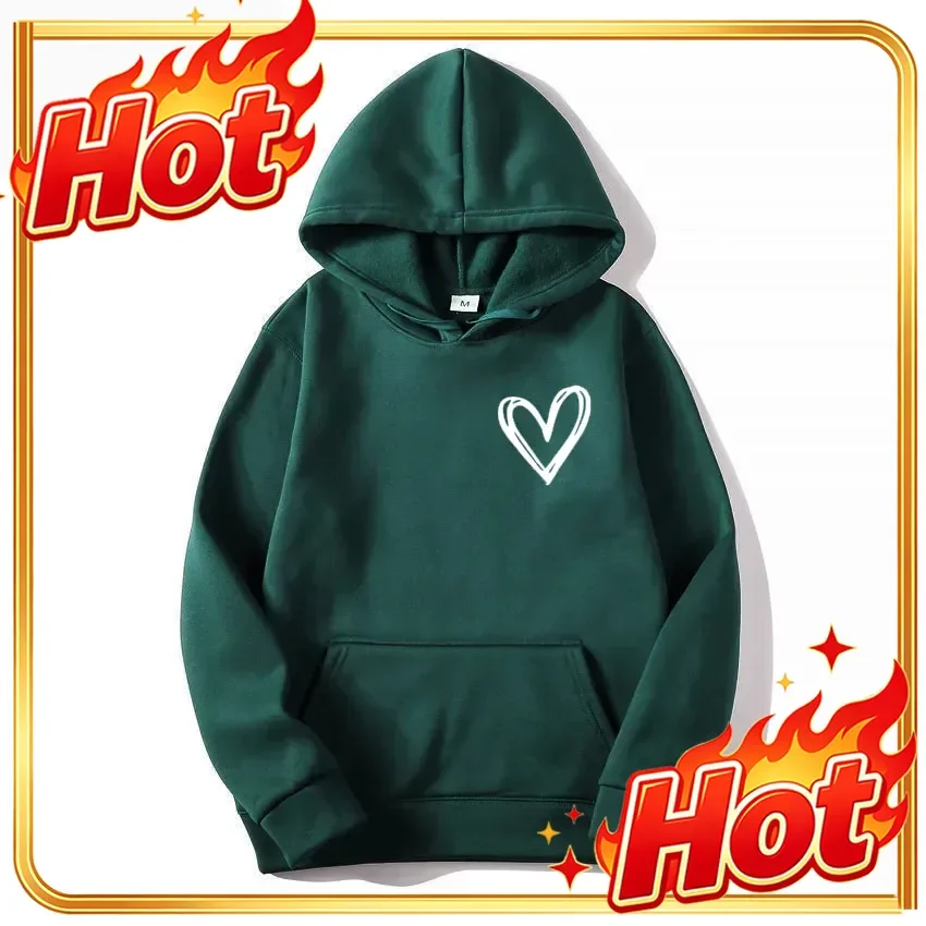 Sudadera con capucha de forro polar para otoño e invierno, estilo hip hop, marca masculina, tops casuales, sudaderas para hombre y mujer, moda en colores sólidos rojo, negro, gris, rosa.