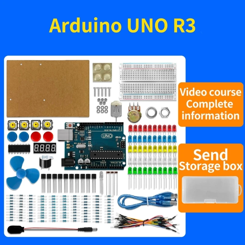 

RFID Starter for Arduino ATmega328P Upgraded Version Learning Suite Stepper Motor Development Boards