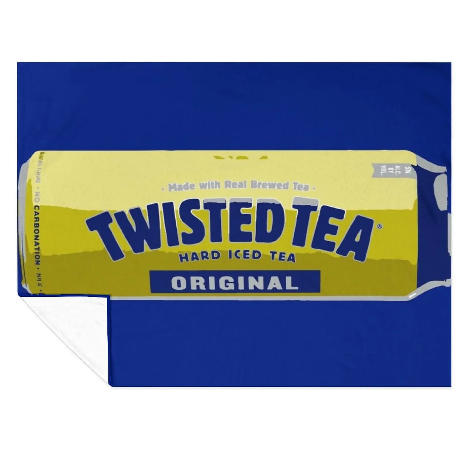 

Basic Twisted Tea Can Tall Boy Throw Blanket Summer Decorative Beds Shaggy warm winter Blankets