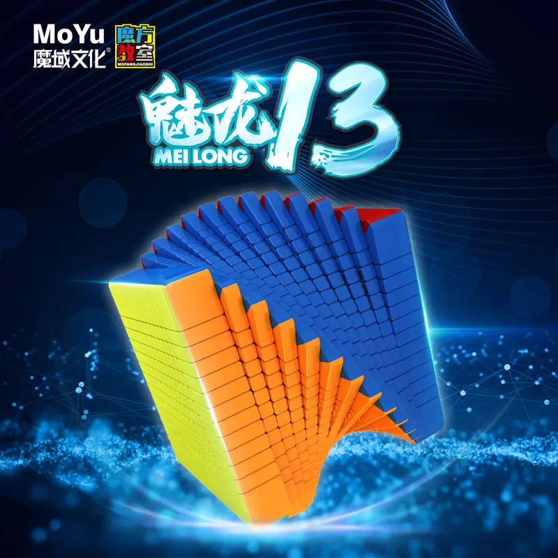 MoYu 13x13x13 Cubo Meilong 13x13 Cubi magici Velocità Puzzle Cubi Giocattoli Puzzle professionali Giocattoli per bambini Regalo