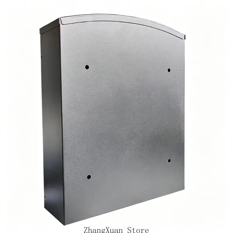 Wandmontierter Briefkasten aus Metall mit Zahlenschloss, Schlitzöffnung und Sichtfenster für Post und Formular 3XUF Home – Detail 5