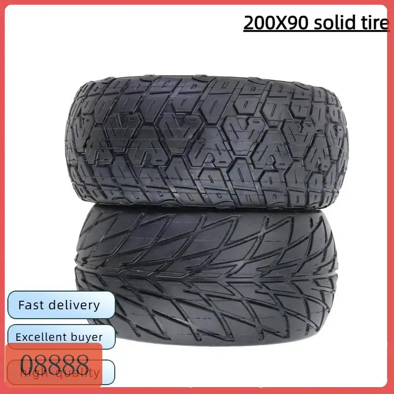 

Взрывозащищенные и износостойкие цельнолитые шины 200x90 подходят для электросамокатов, балансировочных велосипедов и не надувных шин.
