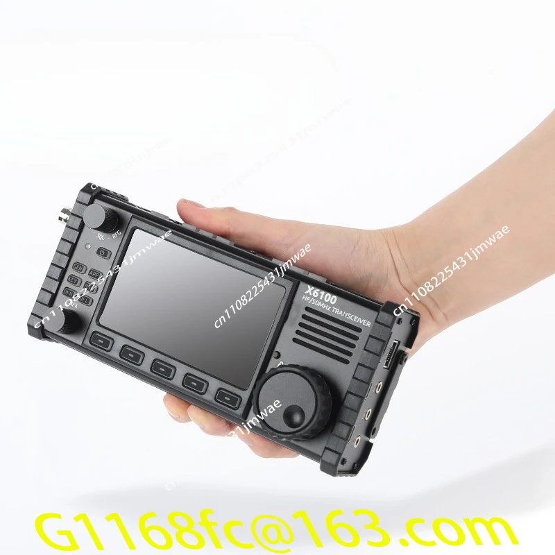 Radio X6100 Portable SDR Full Mode Transceiver with Built-in Sky Adjustable HF/50MHz