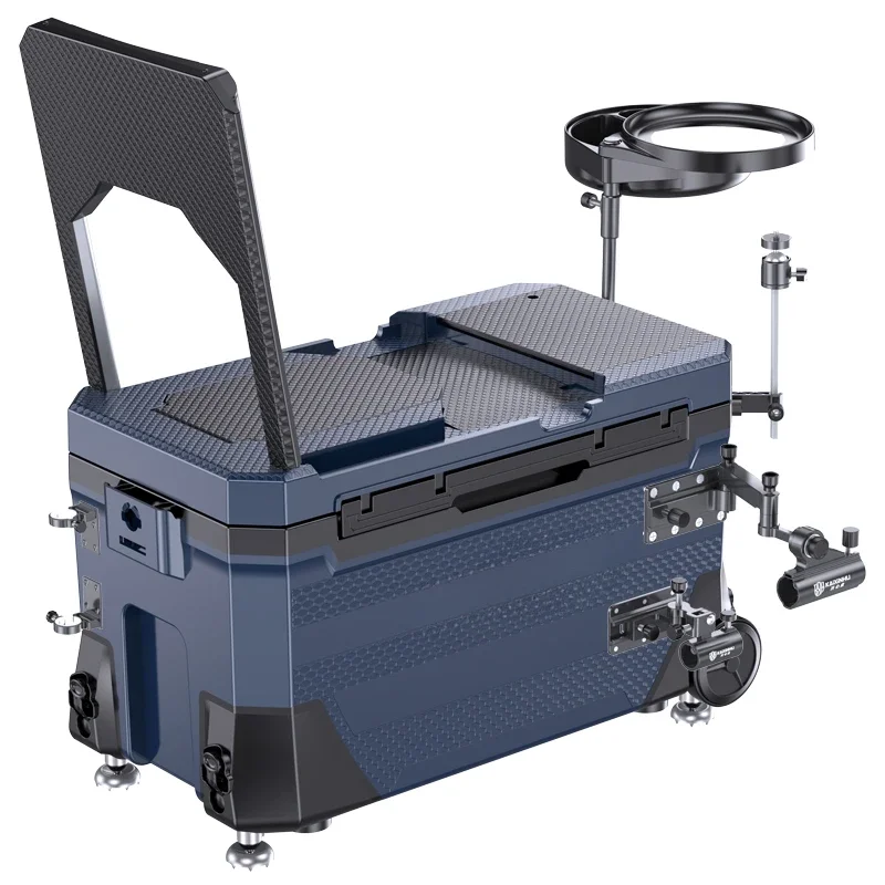 

Сверхлегкая рыболовная коробка на 40 л, многофункциональная рыболовная коробка, полный набор из 2023 г.