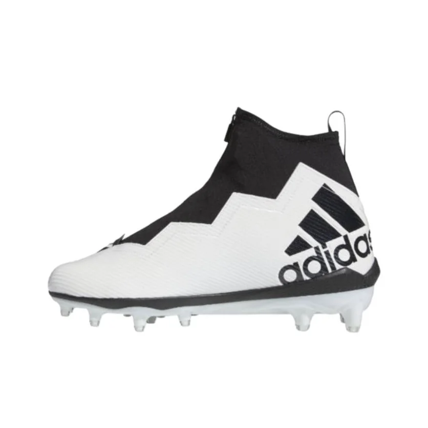 Adidas Nasty 2.0 FG Chaussures de football pour terrain ferme avec amorti antidérapant pour homme Noir Blanc