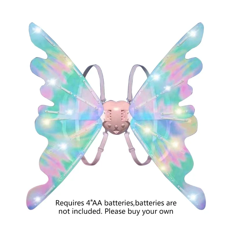 Costume Butterfly Wing Fairy Angel Wing Funny Dress Up for Butterfly Wing Props