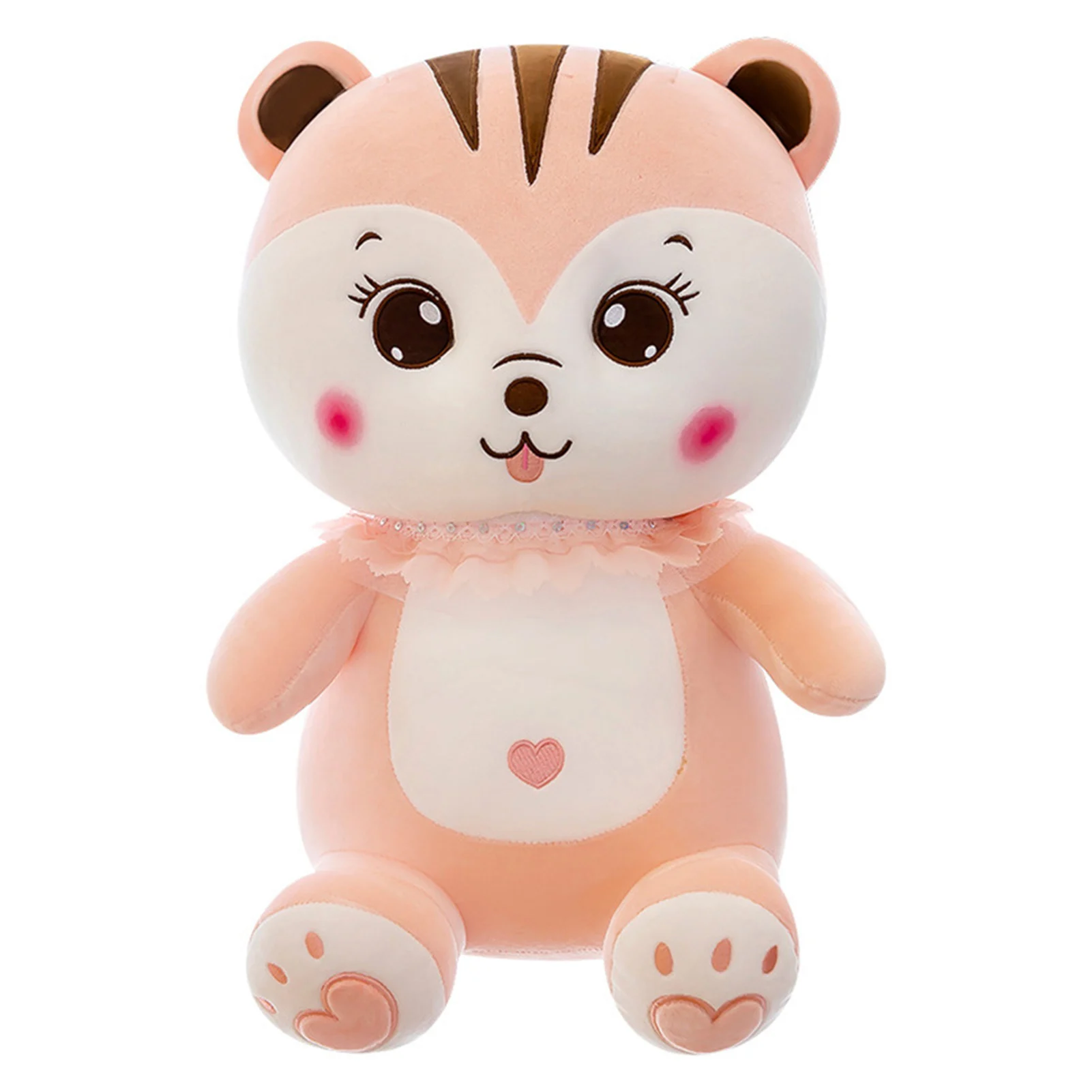 

Plush Stuffed Toys Cartoon Squirrel Doll Early Educational Development Toy