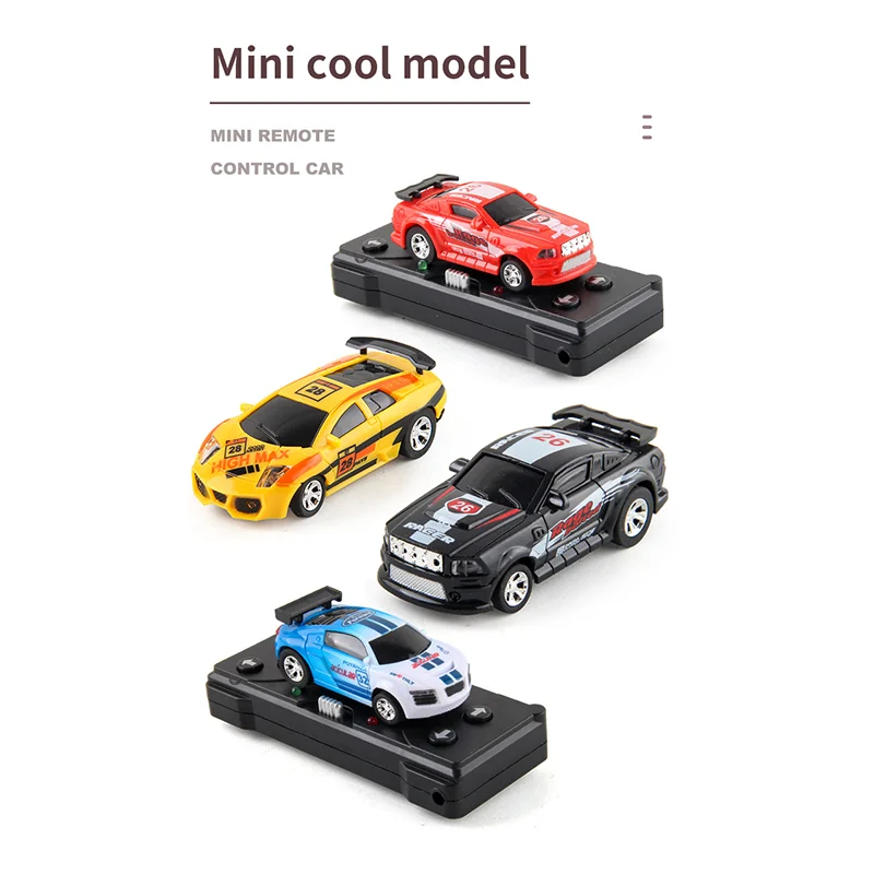 Mini voiture télécommandée Coca Cola Tanker pour enfants – Véhicule de course sans fil à quatre voies avec fonction de barrage routier