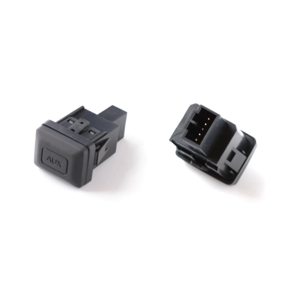Car CD Radio Stereo 3.5mm Music Auxiliary In Jack Aux Input Cable Adapter For Honda CRV Civic 8 Generation Accord