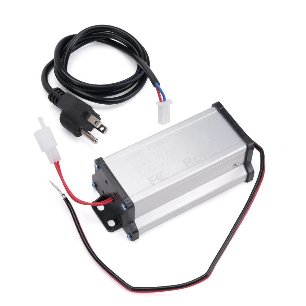 ​Parking Heater Adapter Power Cord US 12V -25A AC110V-245V TO DC12V Watt Diesel Air Heater Adapter Heater Replacement Parts