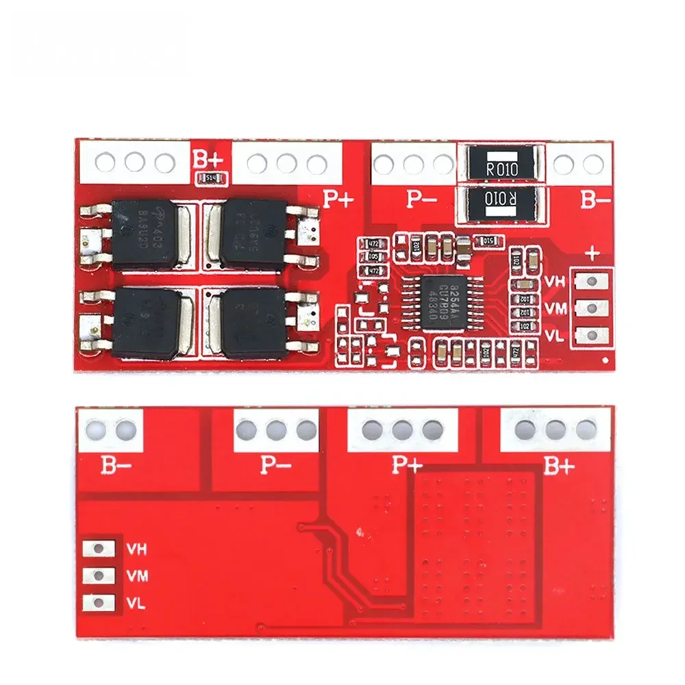 4S 30A 14,4 V 14,8 V 16,8 V Batteria al litio agli ioni di litio corrente 18650 BMS Scheda di protezione del caricabatterie