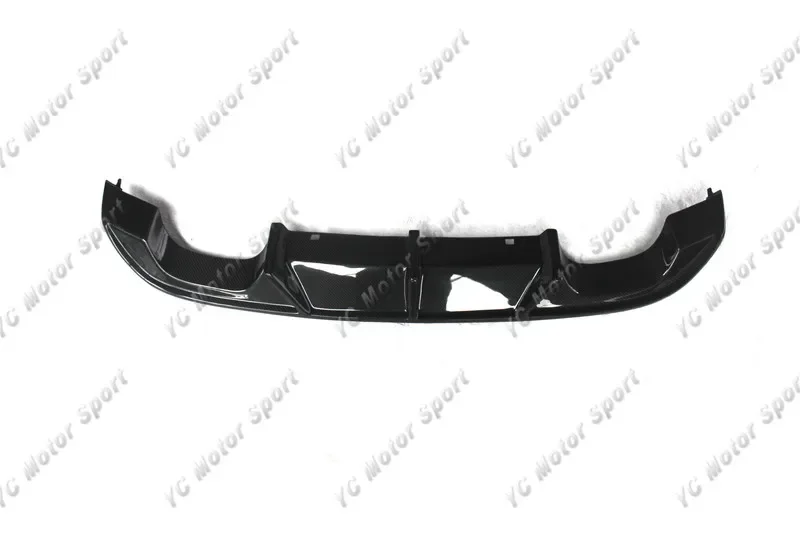 FRP Fiber Glass / Carbon Fiber RZ Style Rear Diffuser Fit For 2014-2016 GOLF 7 VII MK7 MK VII R Rline Hatchback Pre-Facelift