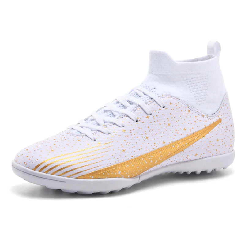 

High Quality Football Cleats Professional Society Soccer Boots Outdoor Grass Training Soccer Shoes Children Sports Sneakers