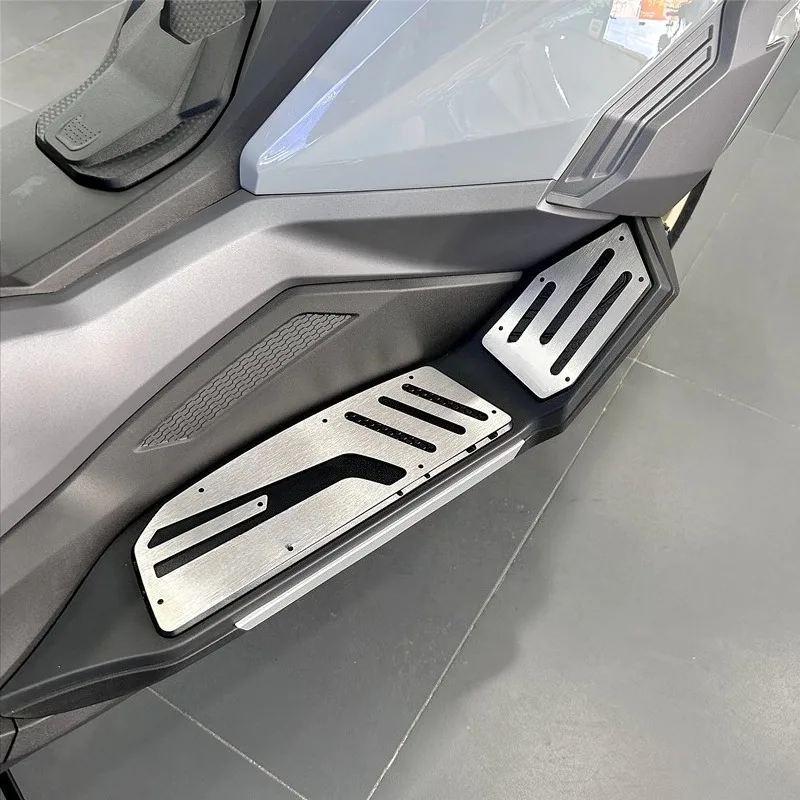 Almohadilla Decorativa de Acero Inoxidable para Sanyang Husky 300 HUSKY ADV300