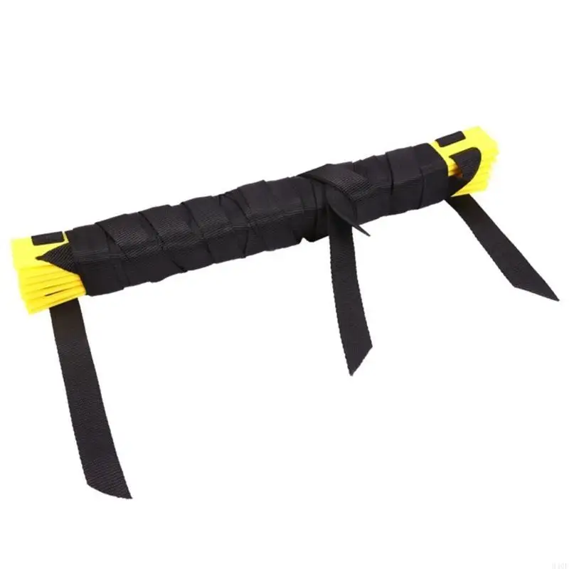 340F Agility Speed Ladder Soccer Ball Football Flexibility Training Ladder and Carry Bag for Kids Adults Sport Equipment Set