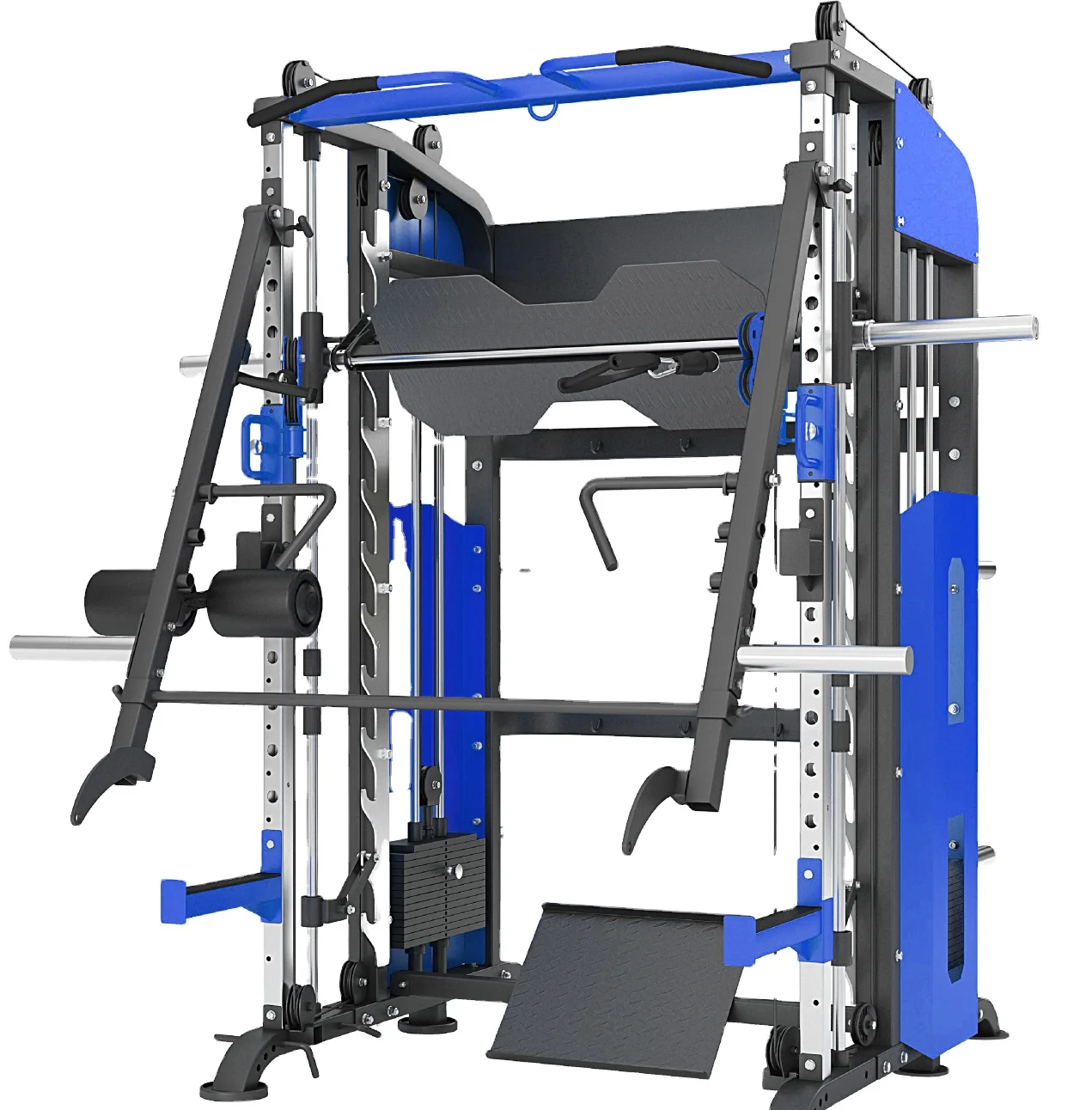 

Multifunctional Multifunction Multigym Gym Smith Machine Weight Lifting Crossover Strength Training Equipment Exercise Machine