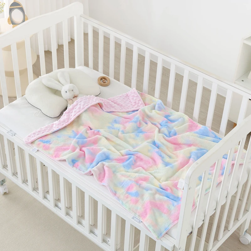 Newborn Baby Blanket Soft Autumn Winter Cartoon Bedding For Newborn Flannel Baby Sleeping Blanket Warm Swaddling for Babies