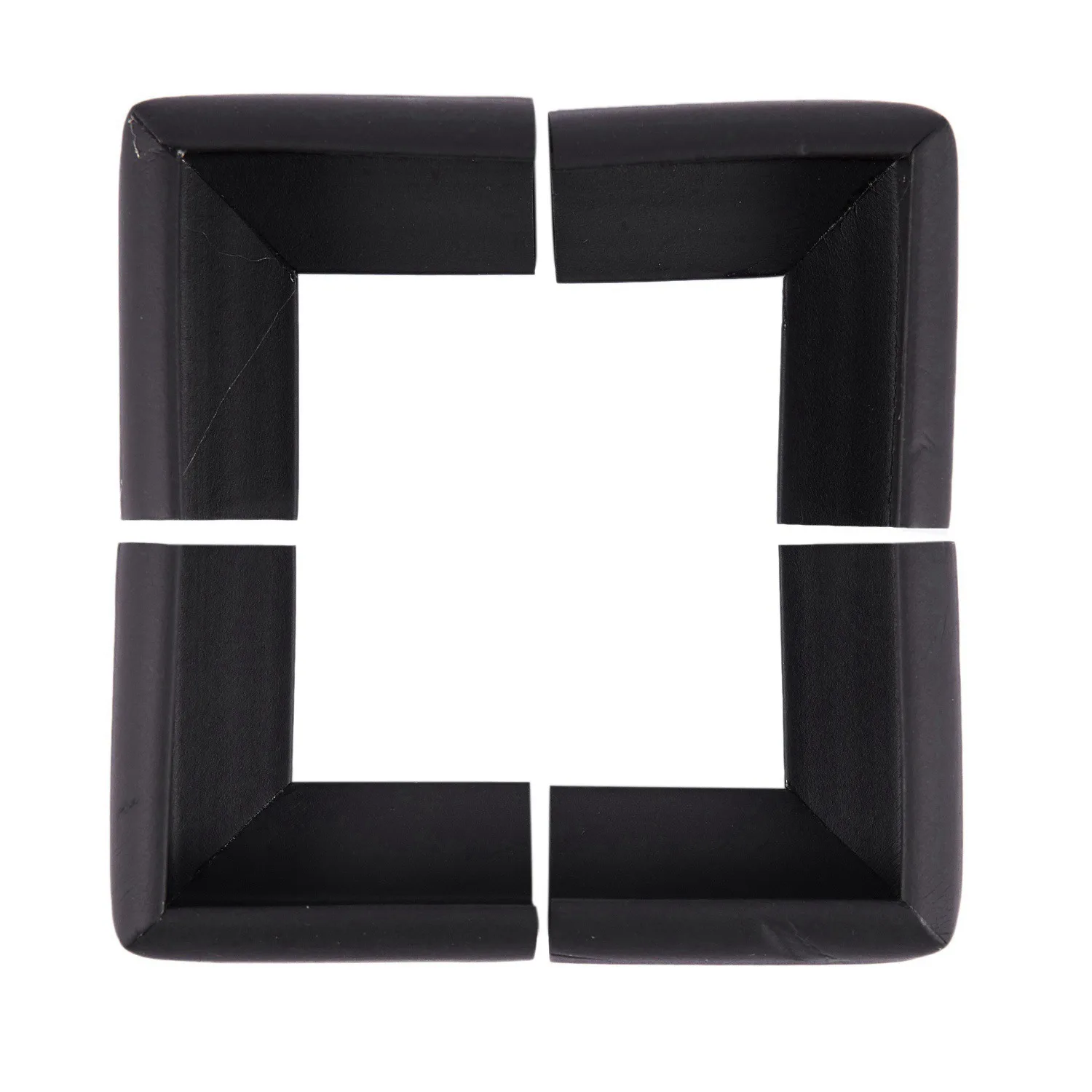 

MYMF-4Pcs Child Baby Safety Desk Table Edge Cover Guard Corner Protector Cushion Black & 1X 2M Children Protection Table Guard S