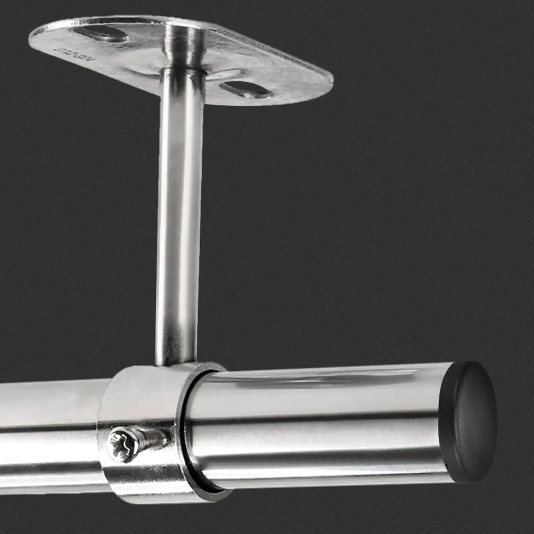 Tapas ciegas Cubierta de inserción de tubo redondo 19 mm de diámetro 20 piezas Negro