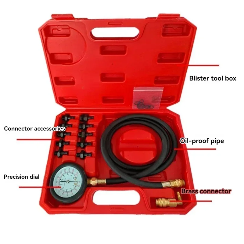 

Upgrade Automobile Oil Pressure Gauge Hydraulic Detector Tool For All Vehicles