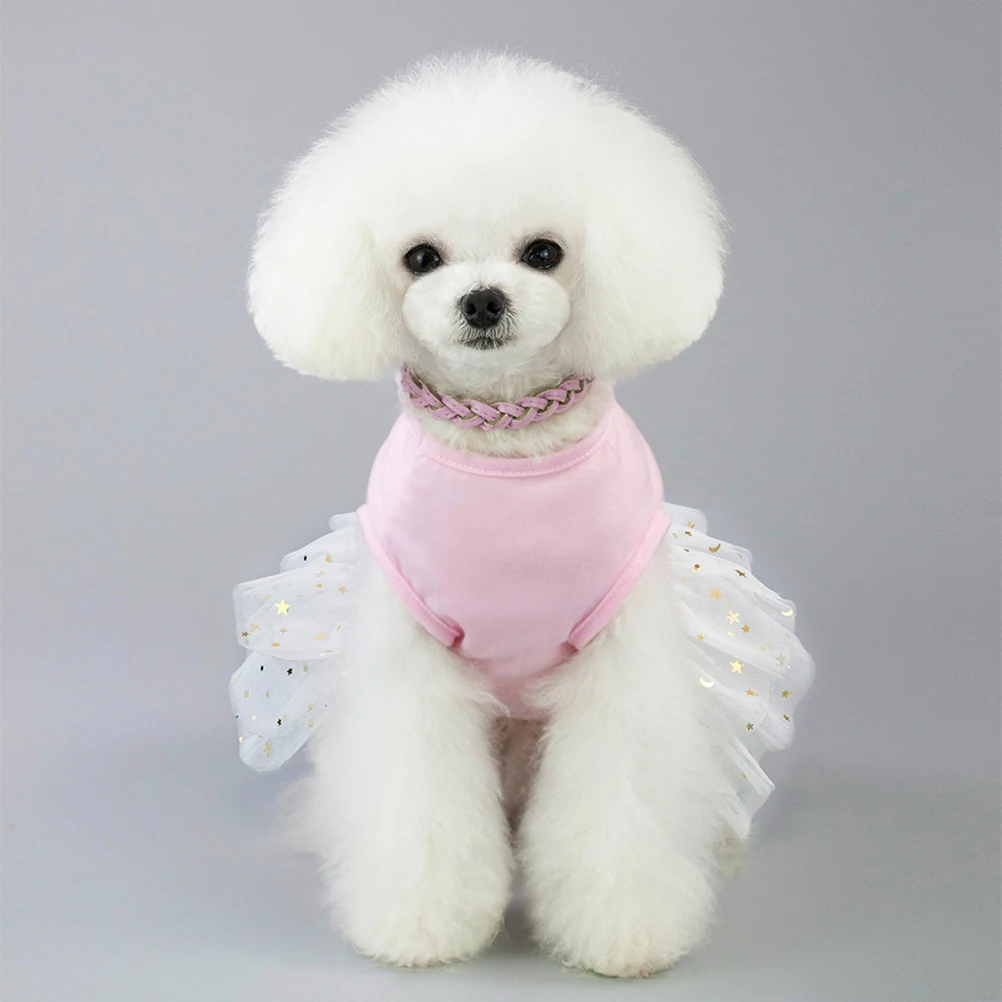 

Cute Dog Clothes Skirt Small Dress Summer Tutu Puppy Pet Apparel Dresses for Dogs