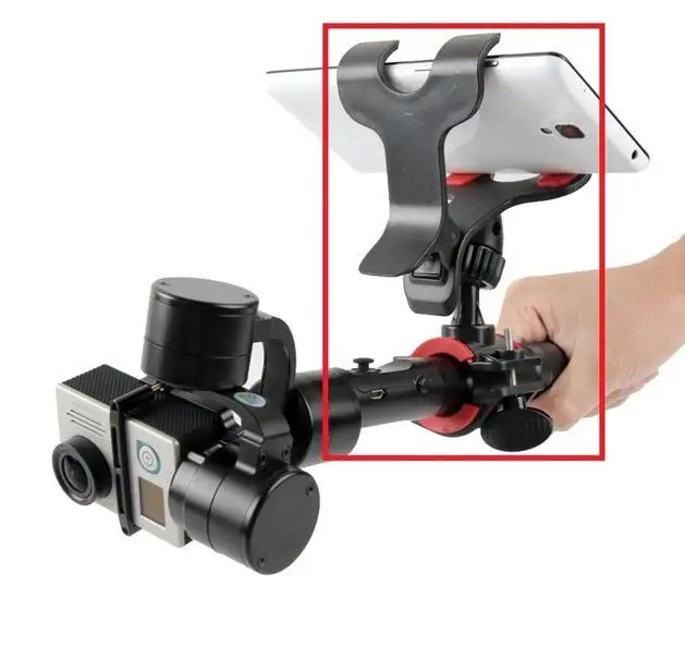 Bike MTB Mobile Phone Mount Holder For Feiyu Tech G3 G4 Handheld Gimbal Smartphone Mount Bracket G4 ZHIYUN Z1 Z1 Pround