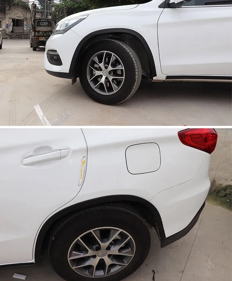 1,5 M Universal PVC Auto Dichtung Streifen Kotflügel Flares Bögen Flügel Expander Auto Kotflügel Rad Augenbraue Anti-kollision schlamm Schutz Streifen – Detail 9