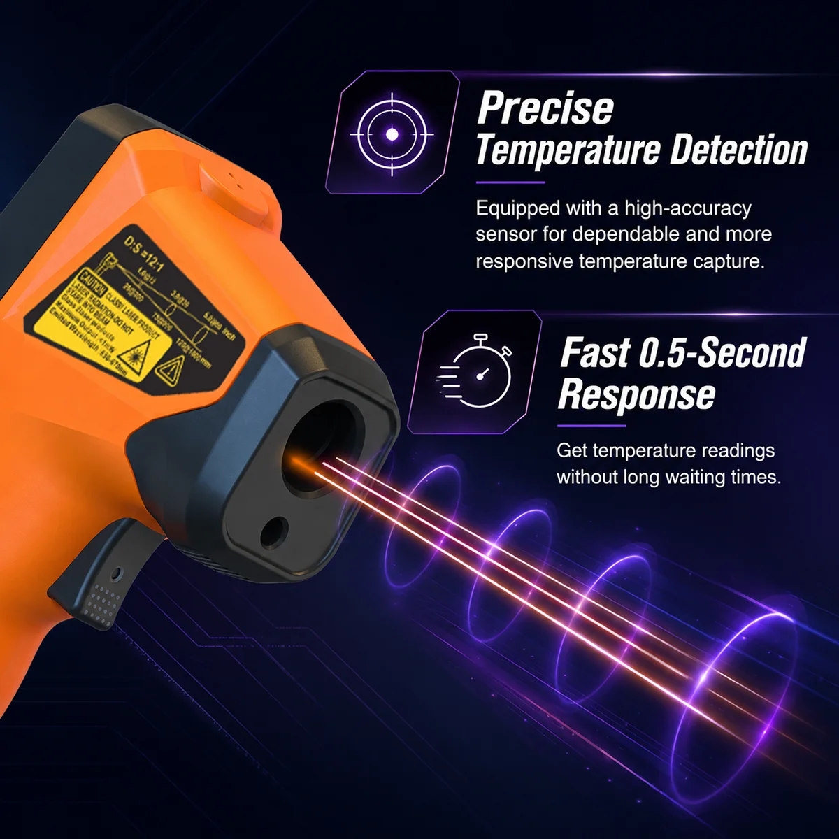 T600 T600A Infrarot-Thermomete – Industrial Laser Temperature Gun Bewertung und Preis