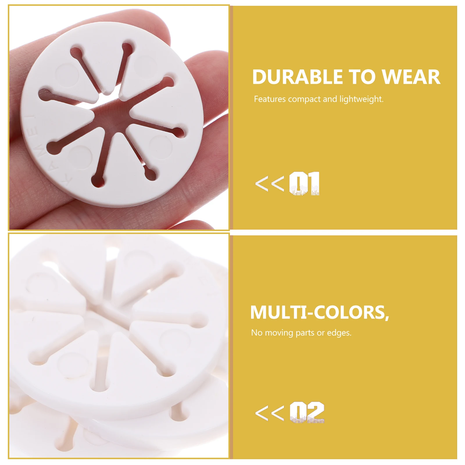 

28pcs Sock Ring Plastic Stockings ganizer Easy Sorting Sock Ring Holder Compact Lightweight