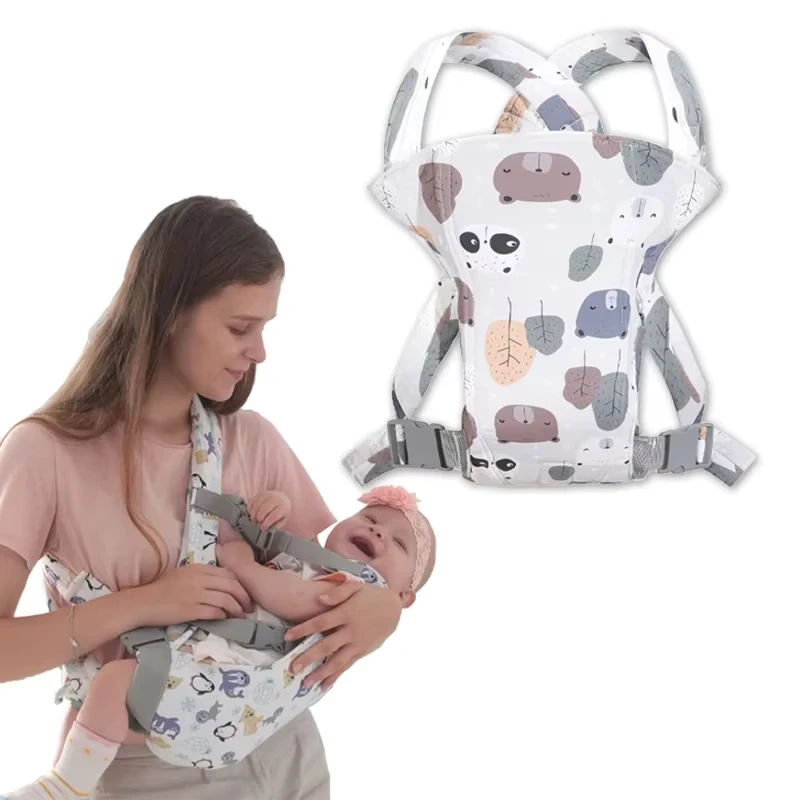 

0-36 Months Ergonomic Baby Carrier Lightweight and Labor-saving Multifunctional Breathable Waist Stool Baby Carrier Easter Gift