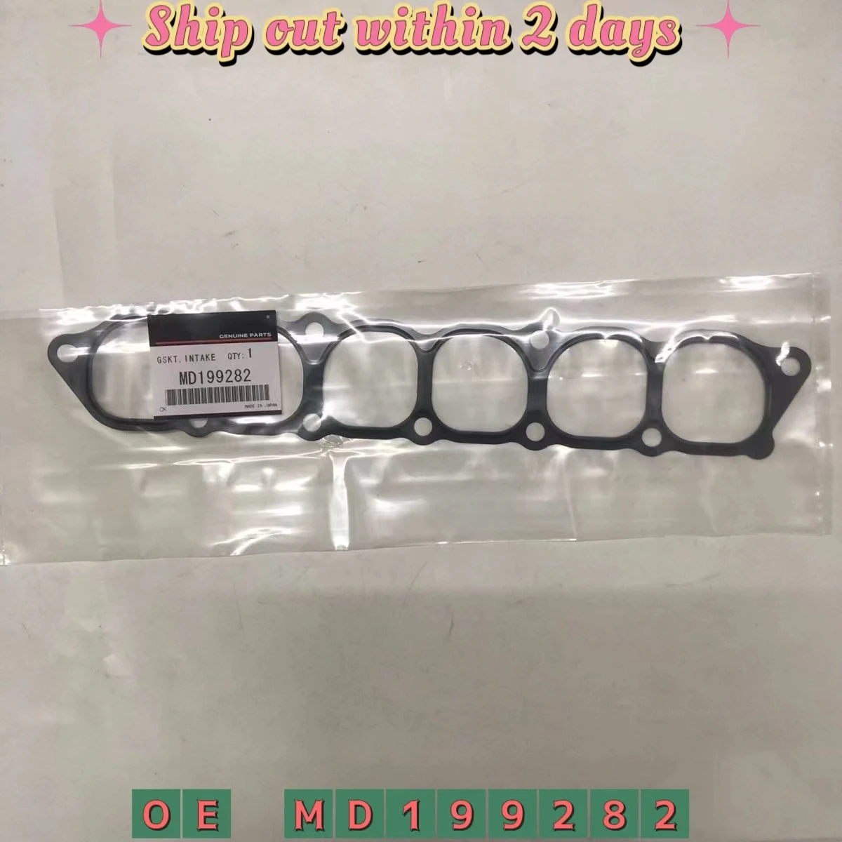 

MR561678 MD199282 Intake Plenum Gasket for Mitsubishi Pajero Montero V43 V73 V93 6G72 V45 6G74 1996-2016 Sport I II K86