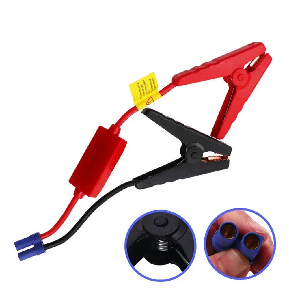 1PCS Car Cable Jump Starter Connector 300A Vehicle Starting Current Alligator Clamp Universal Connector Lead For All Models 12V