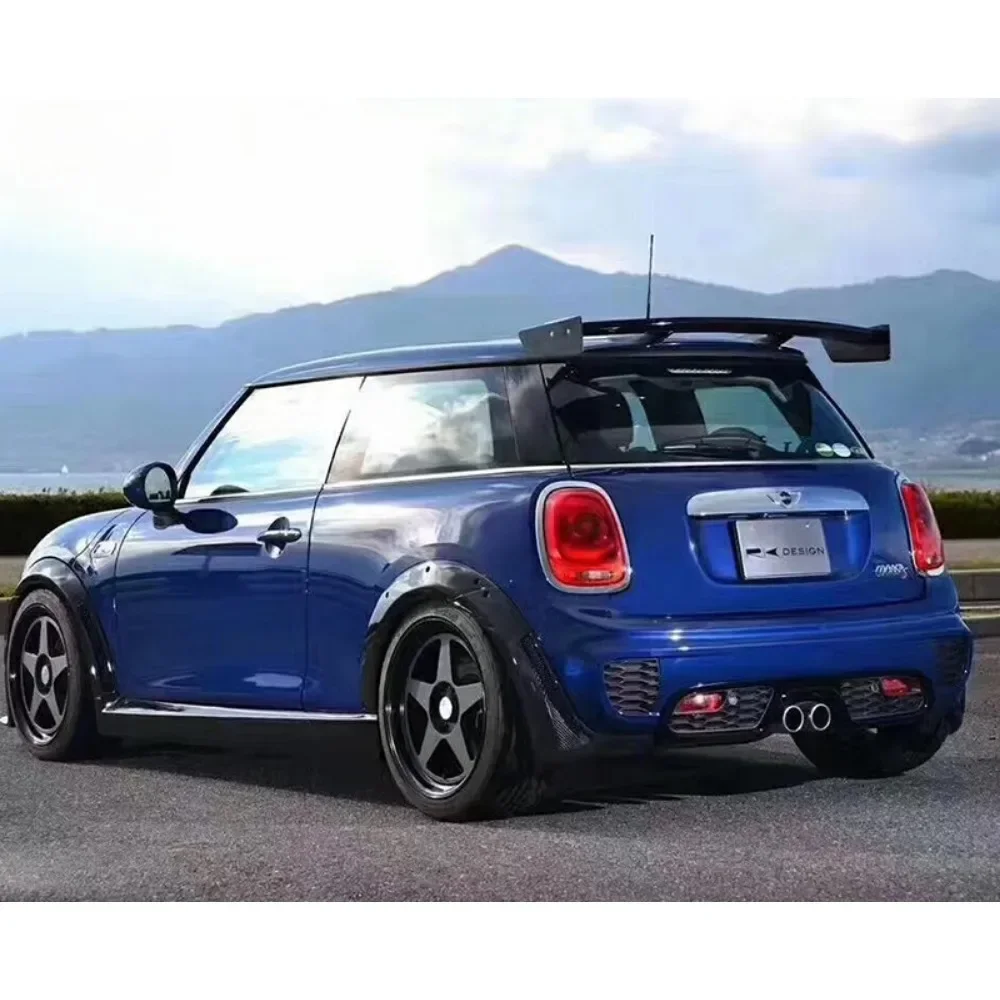 Nieuw! Voor BMW Mini Cooper S F56 Koolstofvezel Staart Vleugel RK Stijl Vaste Vleugel Achterspoiler Body Kits Trim Auto Accessoires Decoratie