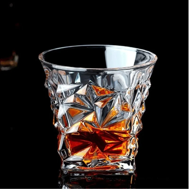 New Arrival Glass Whiskey Cup Diamond Cup Bar Large Capacity Beer Cup Ktv Foreign Wine Cup Ktv Multi-purpose Glass Cup
