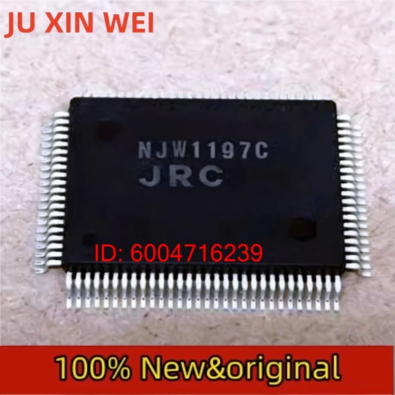 

1-10pcs New NJW1197C NJW1197CFC2 NJWII97C QFP-128 Volume controller chip
