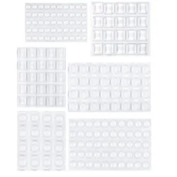 Transparent Grain Silencer Sticker Silicone Door Stopper Self-Adhesive Furniture Protective Pads Bumper Damper Buffer Cushion