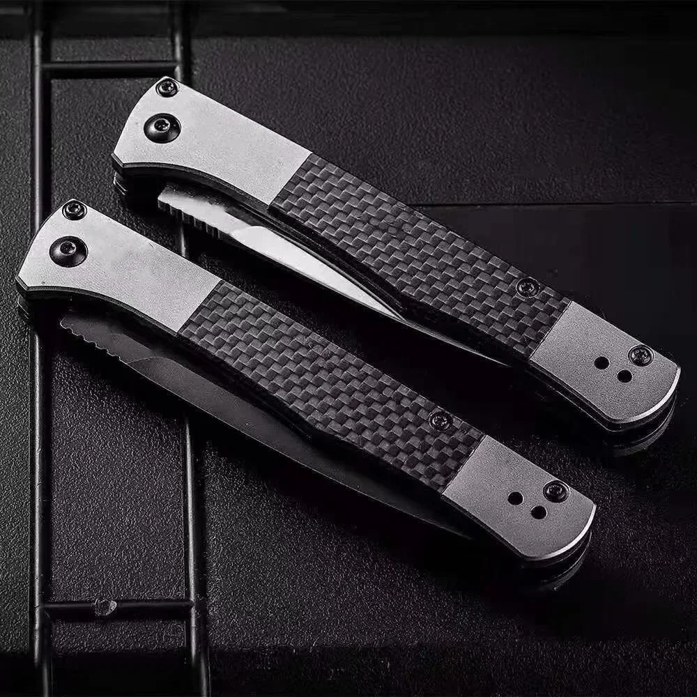 

Открытый складной нож BM-4170 G10 Ручка D2 Стальное лезвие Карманные ножи для кемпинга и рыбалки Портативный инструмент EDC