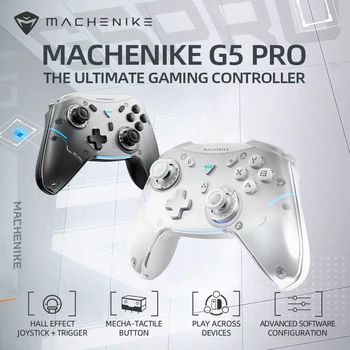 Machenike G5 Pro Gamepad Wireless Elite Game Controller Hall Trigger Joystick Mecha-Tactile Buttons Switch for PC Android IOS