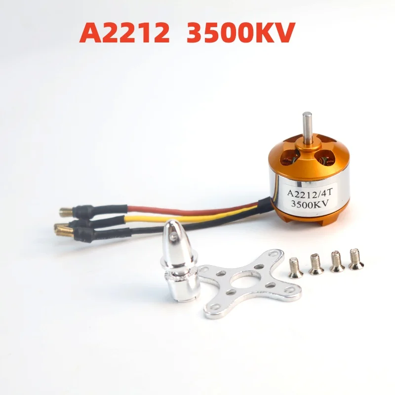 A2212 borstelloze outrunner-motor voor RC vliegtuigen vliegtuig multi-copter - meerdere KiloVolt-opties 930KV 1000KV 1400KV 2200KV 2700KV