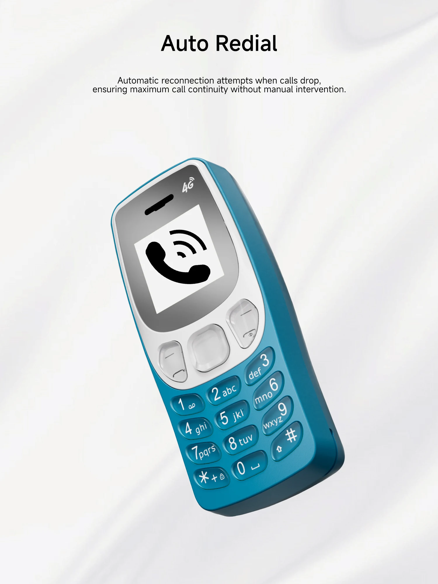 New SERVO BM80 4G LTE Mini Mobile Phone Dual SIM Speed Dial Auto Redial Auto Call Recorder Music Player Small Phone Blacklist