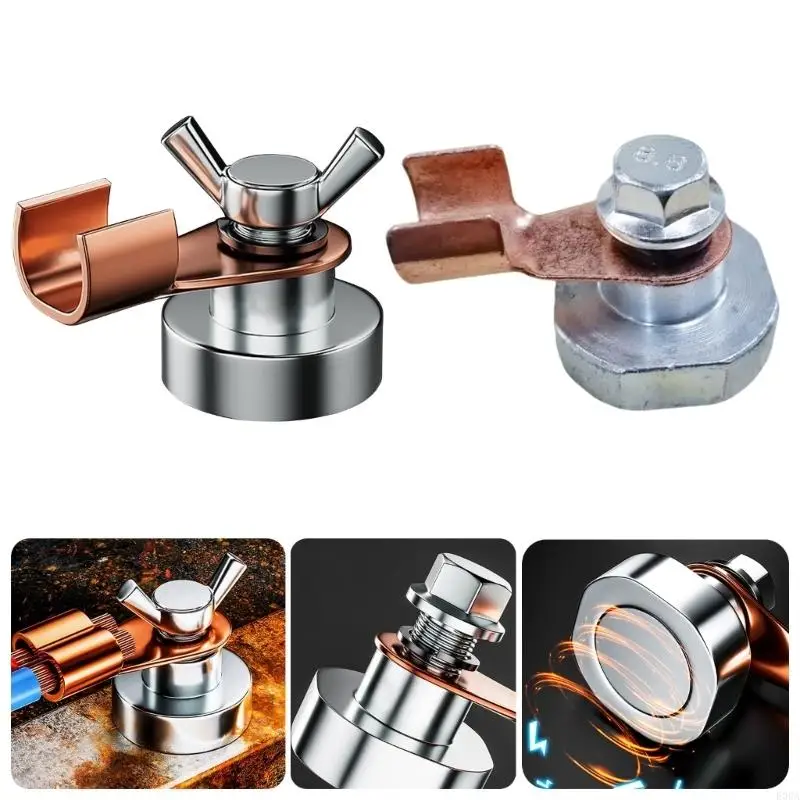 Welding Ground Clamp Tool With Strong Magnets, Enhances Stability And Efficiency for DIYer Enthusiasts and Professional 