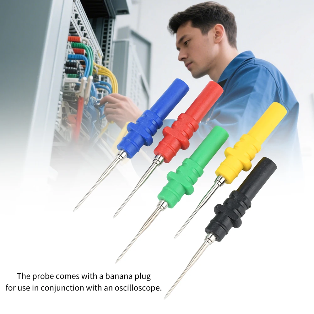 Needle Back Test Probe Pin Screw Auto Diagnostic Test Handheld Oscilloscope Set Acupuncture Repair Tool for ECU Troubleshooting