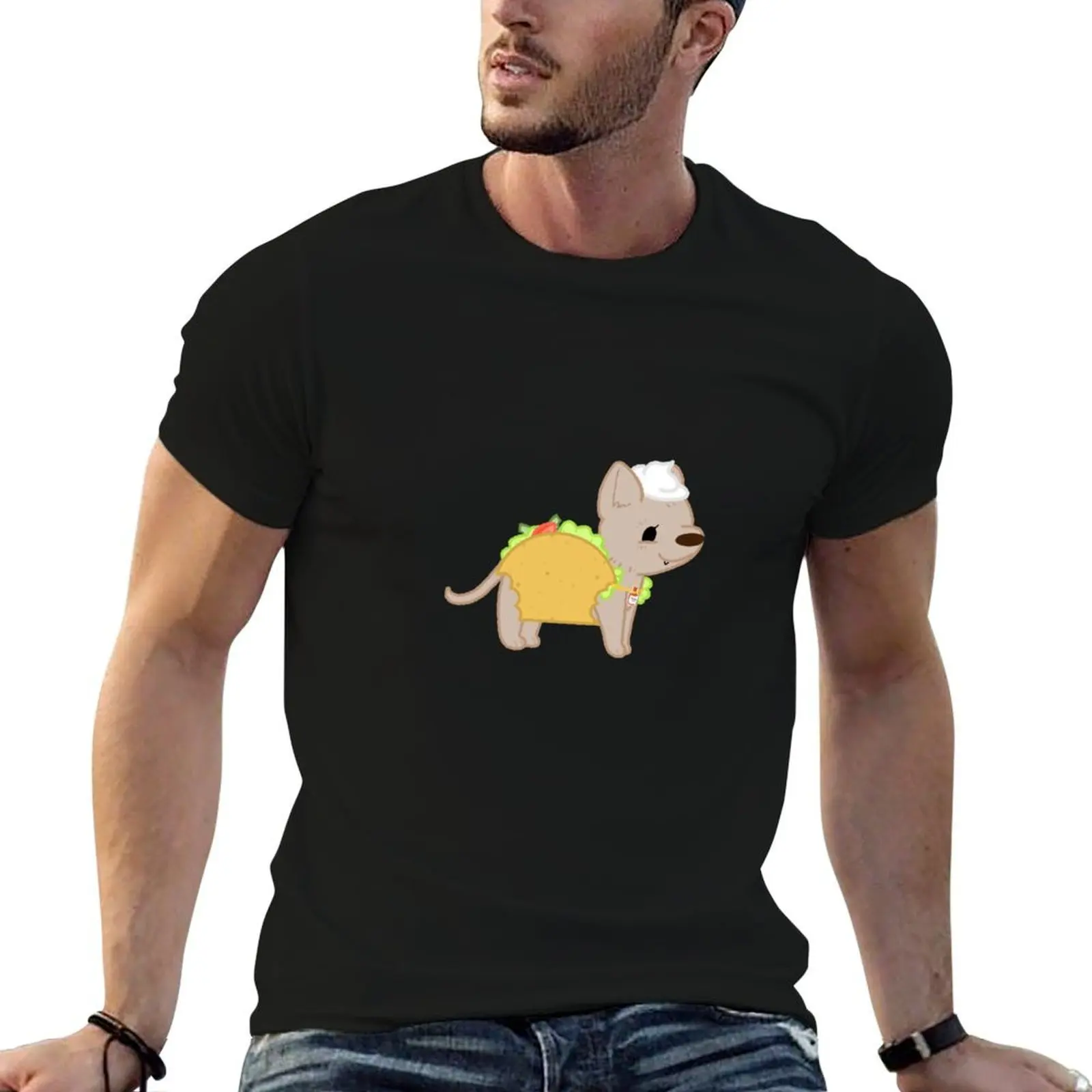

Taco Dog T-Shirt t shirts for man cotton soft t shirt man designer T-Shirt