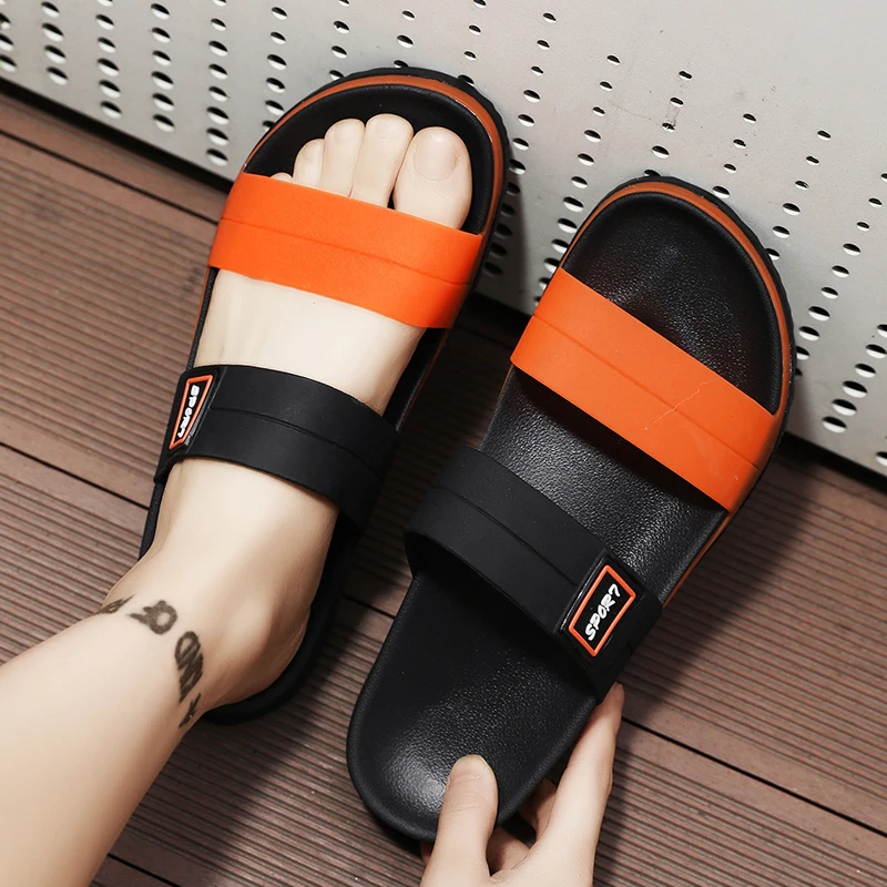 New Fashion Jelly Slippers for Men Women Comfort Flat Men\'s Summer Slippers Outdoor Non-slip Beach Slippers Casual Men Slides