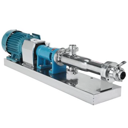 

Sanitary Stainless Steel Single Screw Pump
