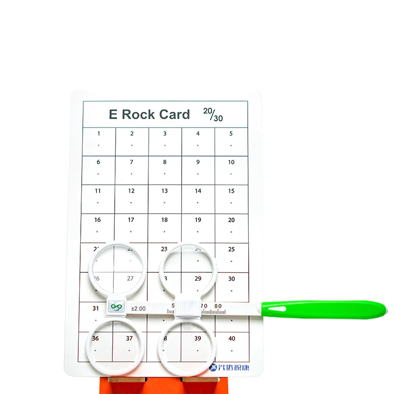 Optics Strabismus and amblyopia eye position inspection tool optometry function Visual inspection kit