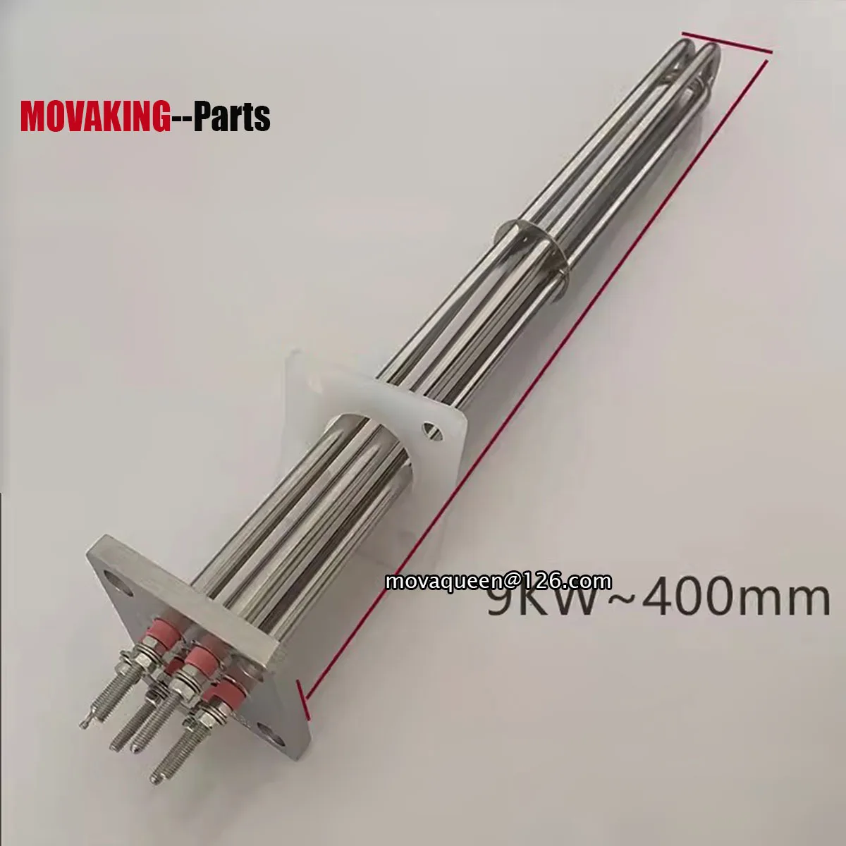 1Pcs 380V 9KW Rinse Heater Heating Element For Hobart Veetsan C44BB Dishwasher Replacement